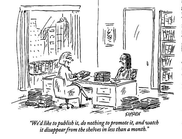 Publishing woes. self publish cartoon